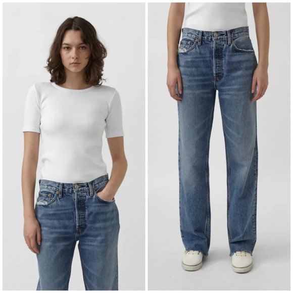 $395 NWT RE/DONE x LEVI's INDIGO 90s JEAN SZ 29